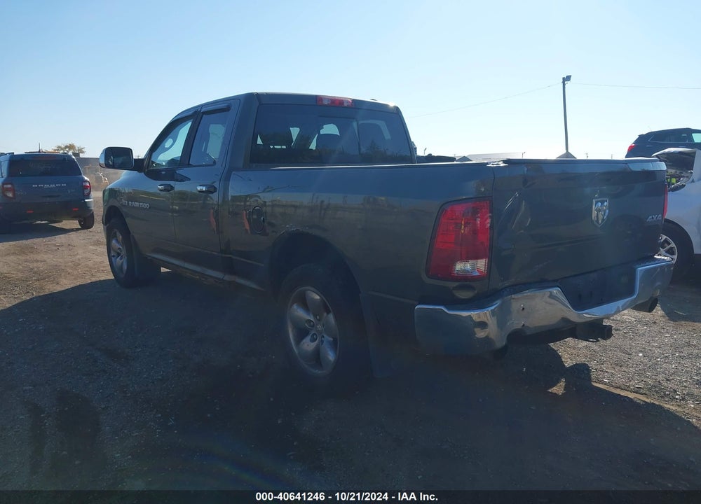 2012 RAM 1500 SLT VIN: 1C6RD7GT0CS277669