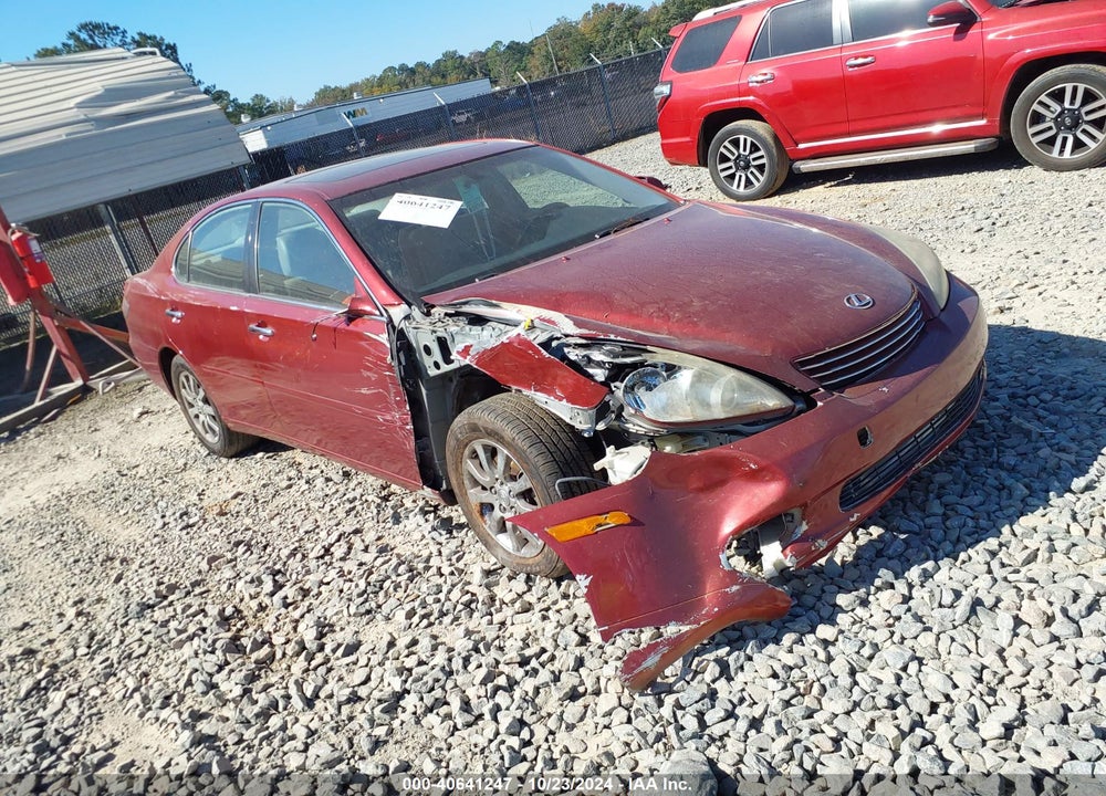 2004 LEXUS ES 330 VIN: JTHBA30G845053136