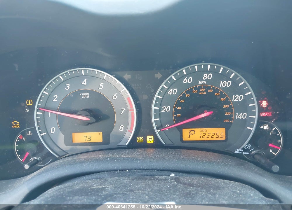 2010 TOYOTA COROLLA S VIN: 2T1BU4EE5AC457743