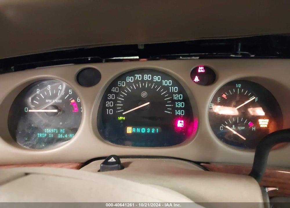 2000 BUICK LESABRE CUSTOM VIN: 1G4HP54KXY4246609