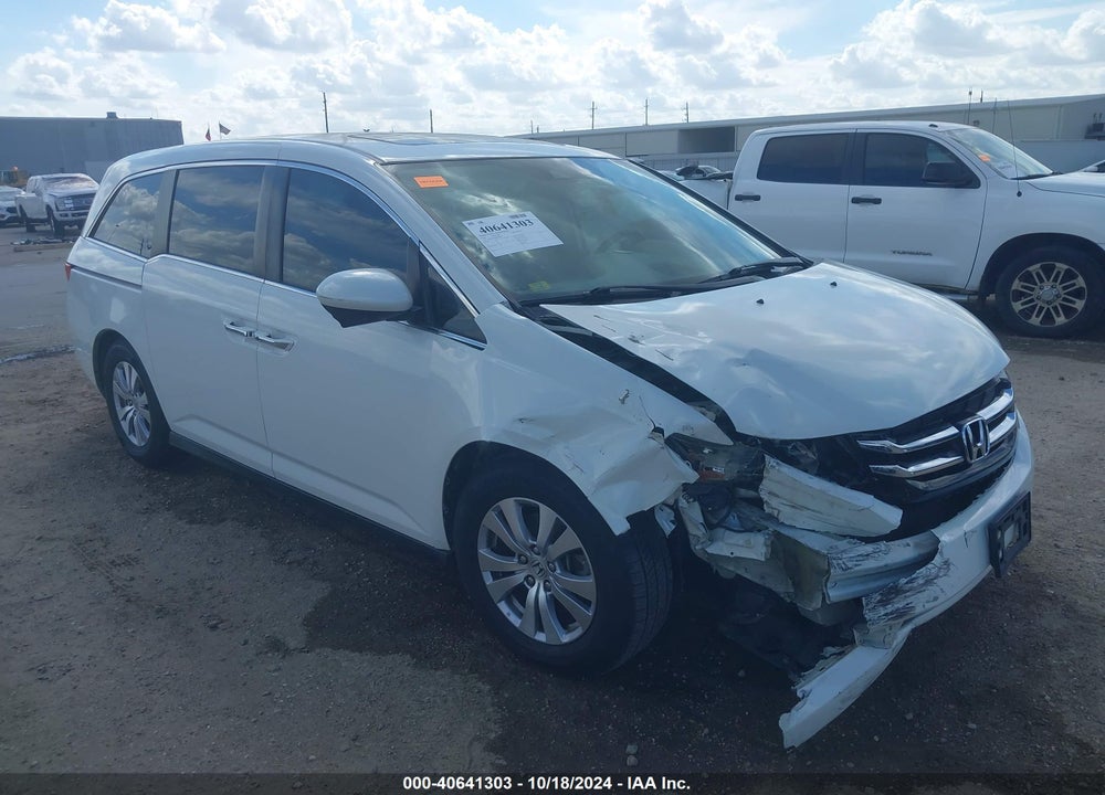 2014 HONDA ODYSSEY EX-L VIN: 5FNRL5H68EB099955