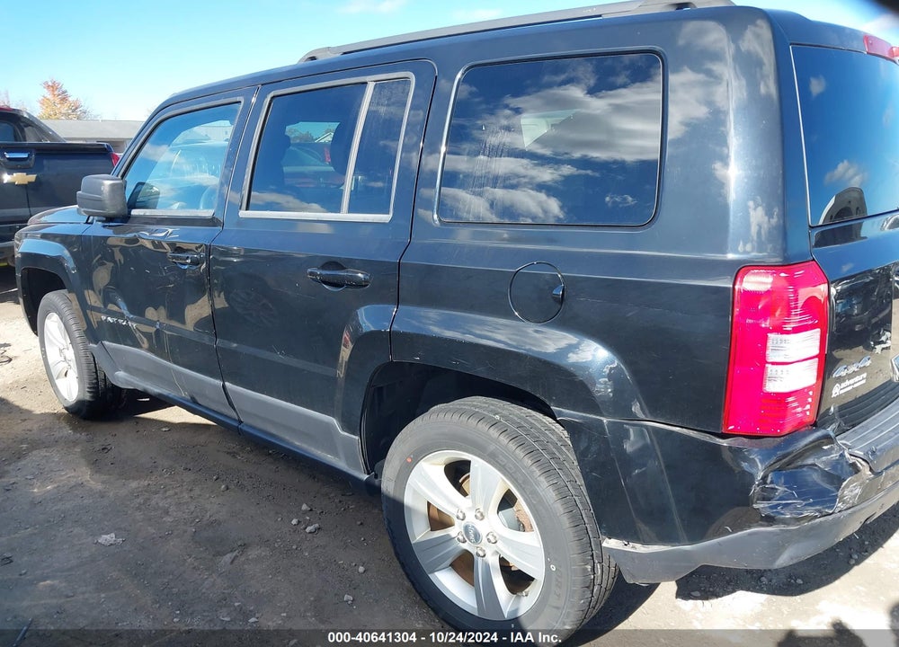 2014 JEEP PATRIOT LATITUDE VIN: 1C4NJRFB0ED729177