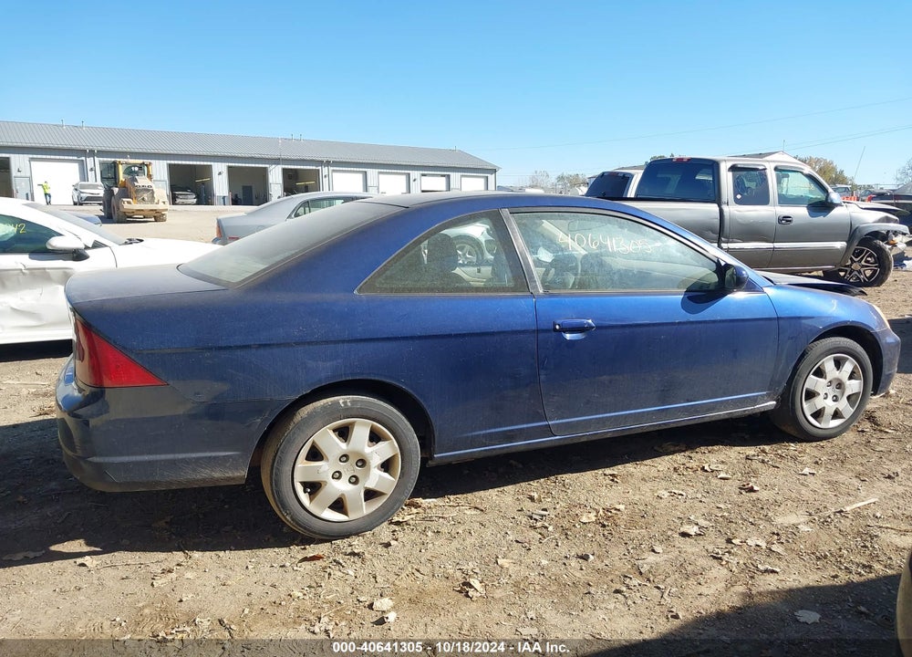 2002 HONDA CIVIC EX VIN: 1HGEM21952L045974
