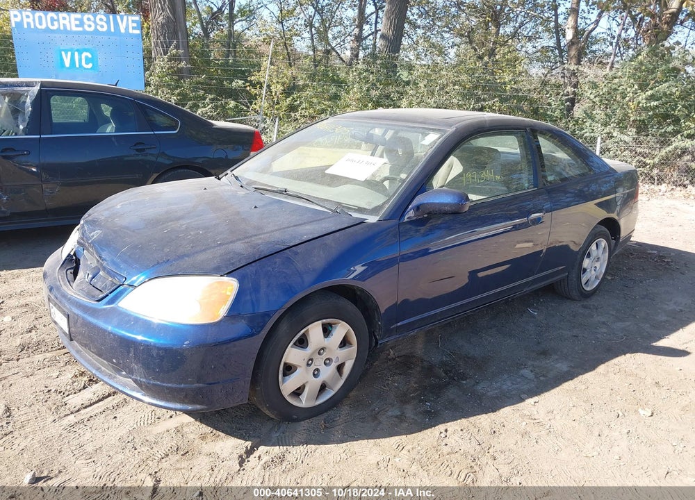 2002 HONDA CIVIC EX VIN: 1HGEM21952L045974