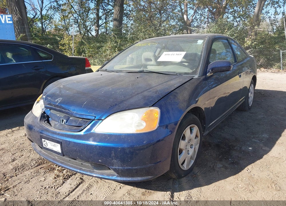 2002 HONDA CIVIC EX VIN: 1HGEM21952L045974