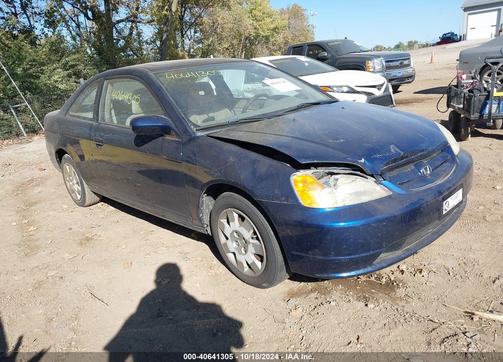 2002 HONDA CIVIC EX VIN: 1HGEM21952L045974