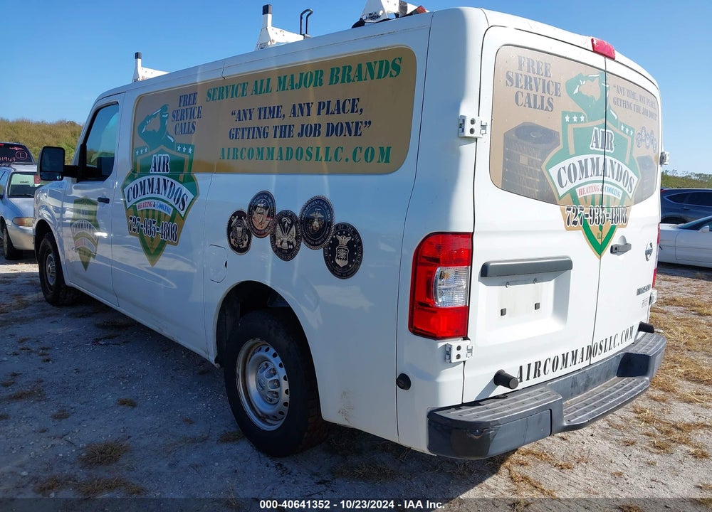 2015 NISSAN NV CARGO NV1500 S V6 VIN: 1N6BF0KLXFN800229