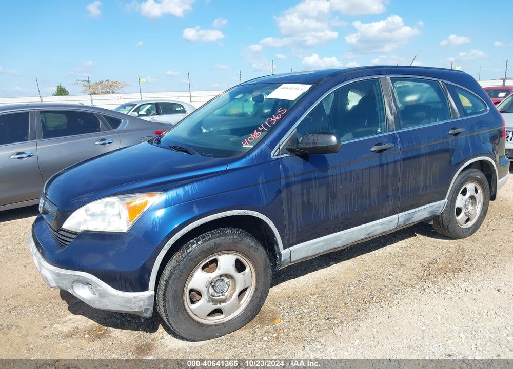 2007 HONDA CR-V LX VIN: JHLRE38387C051315