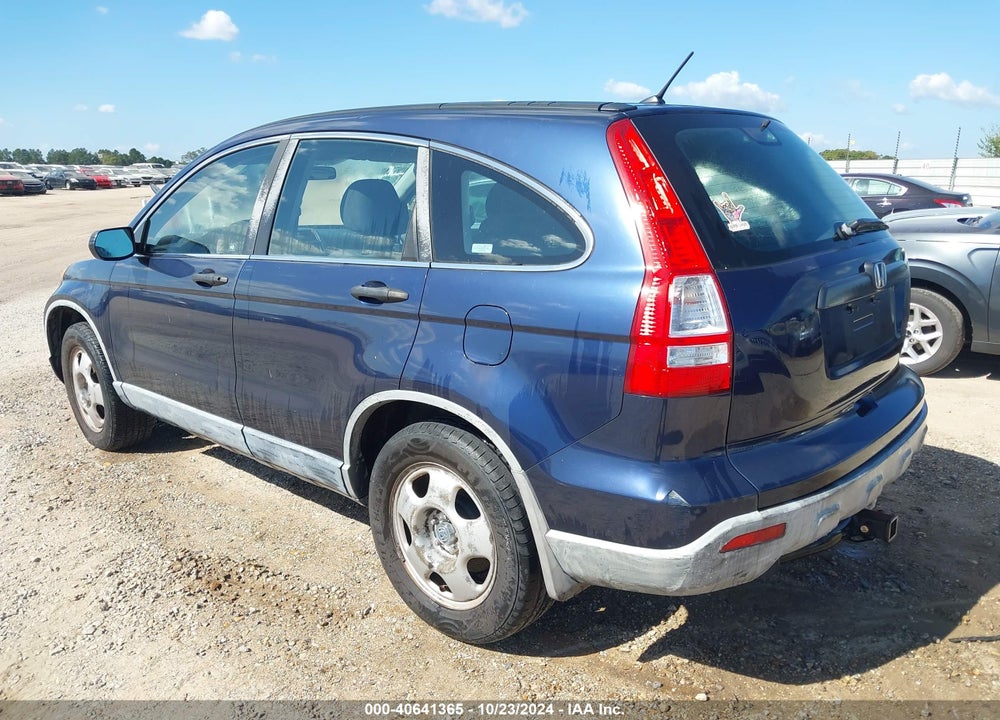 2007 HONDA CR-V LX VIN: JHLRE38387C051315