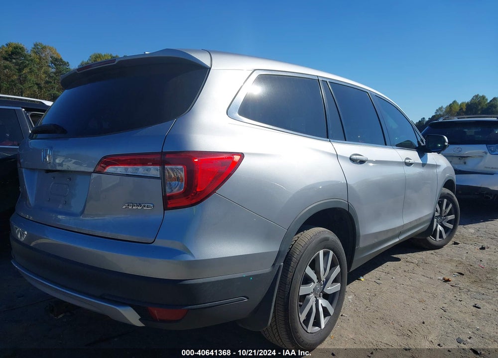 2022 HONDA PILOT AWD EX-L VIN: 5FNYF6H52NB029786