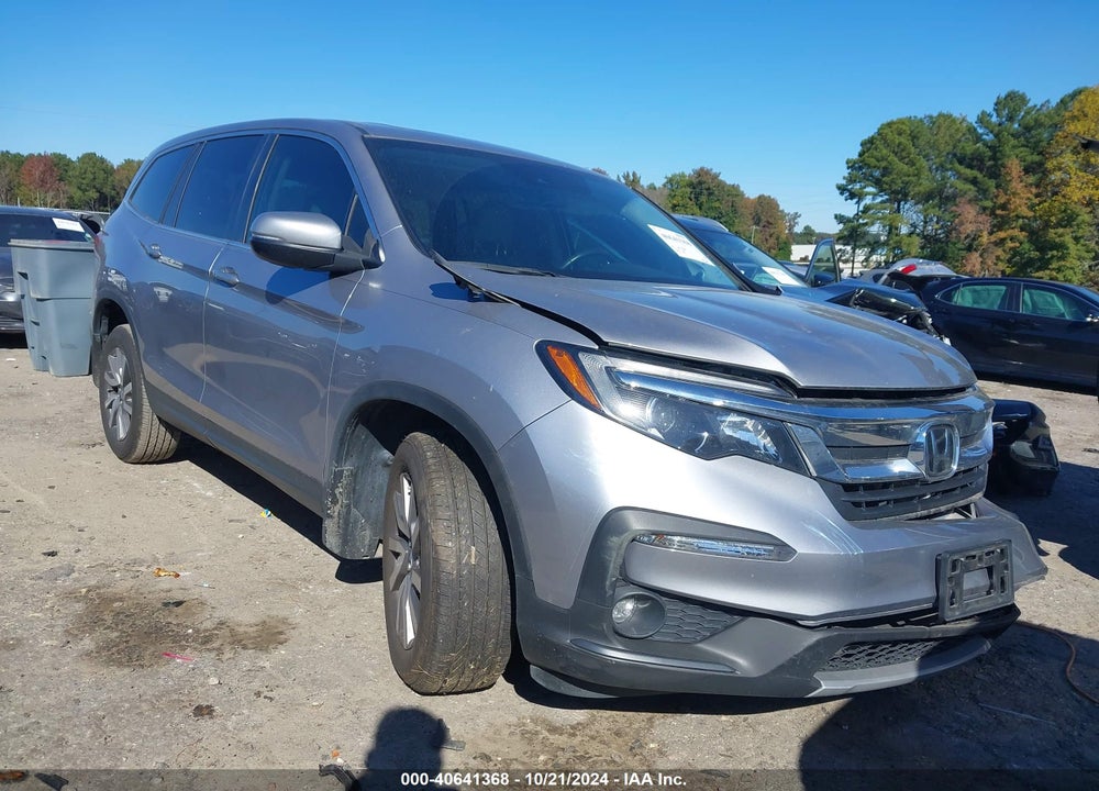 2022 HONDA PILOT AWD EX-L VIN: 5FNYF6H52NB029786
