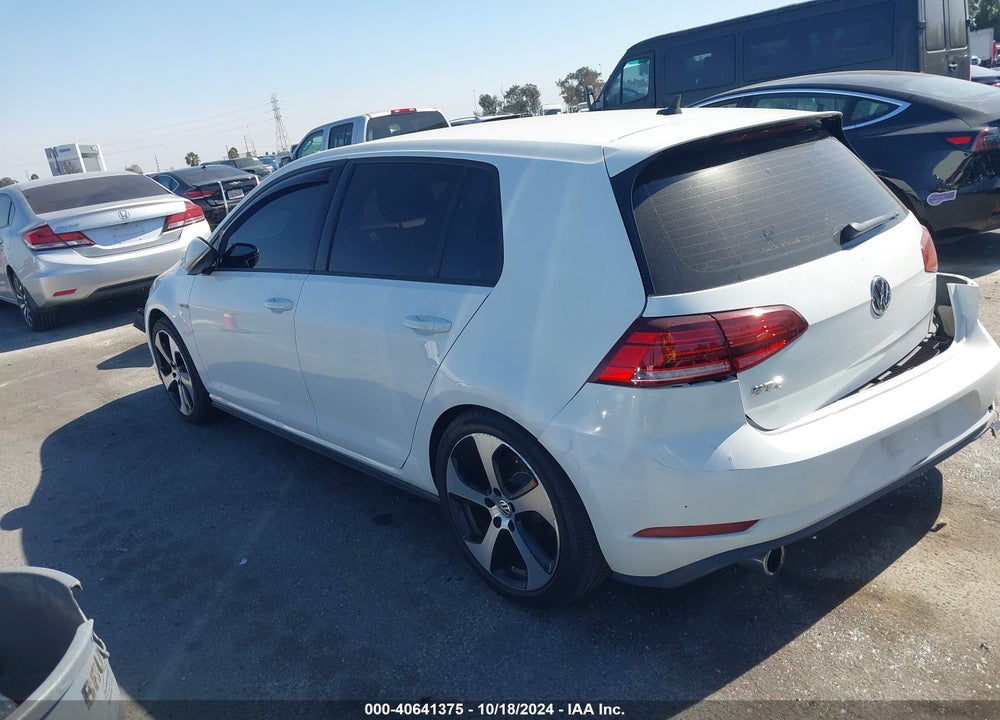 2018 VOLKSWAGEN GOLF GTI 2.0T AUTOBAHN/2.0T S/2.0T SE VIN: 3VW447AU4JM293624