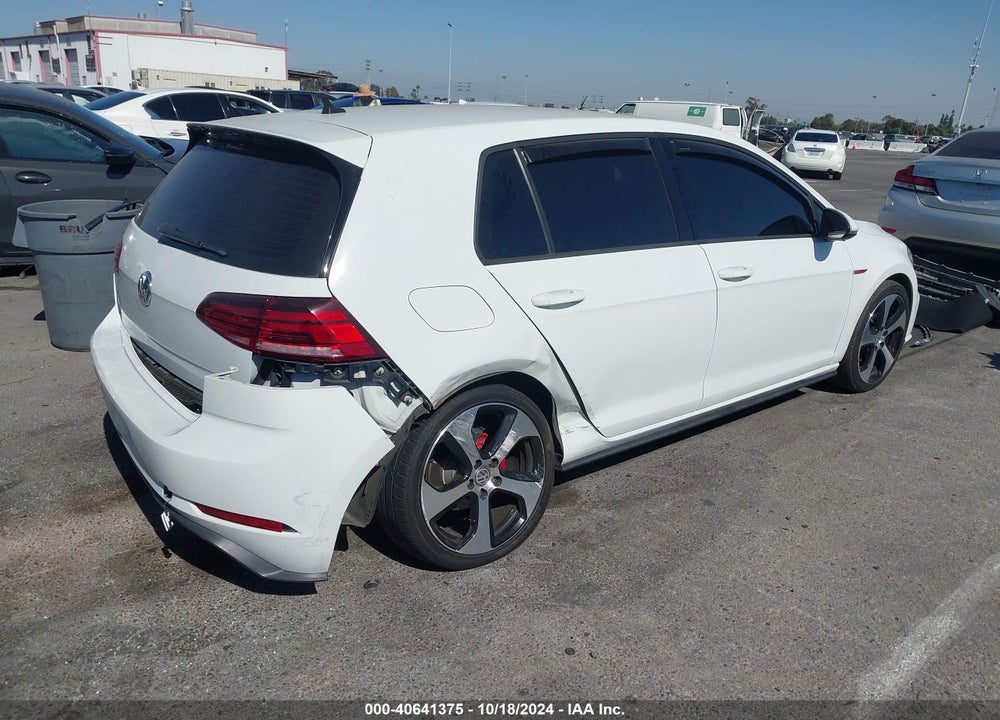 2018 VOLKSWAGEN GOLF GTI 2.0T AUTOBAHN/2.0T S/2.0T SE VIN: 3VW447AU4JM293624