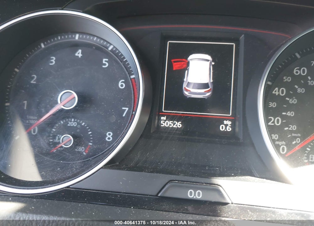 2018 VOLKSWAGEN GOLF GTI 2.0T AUTOBAHN/2.0T S/2.0T SE VIN: 3VW447AU4JM293624