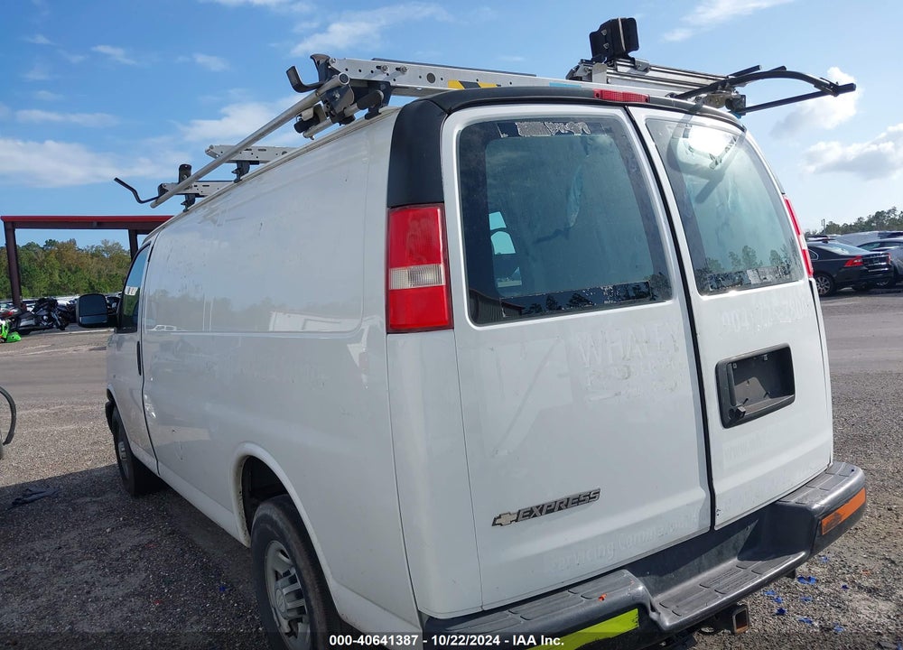 2017 CHEVROLET EXPRESS 2500 WORK VAN VIN: 1GCWGAFG6H1269433