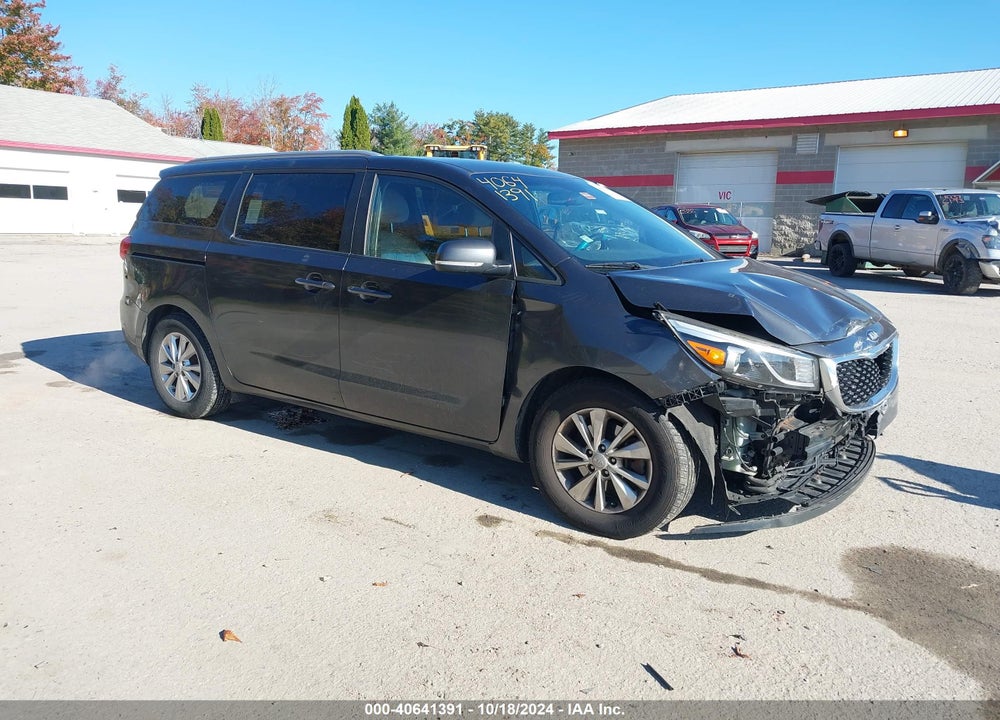 2016 KIA SEDONA LX VIN: KNDMB5C1XG6192256