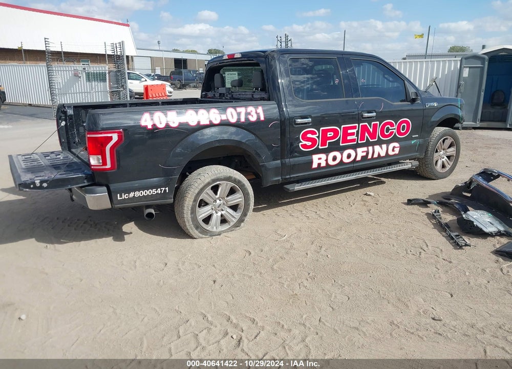 2015 FORD F-150 XLT VIN: 1FTEW1EP7FKD01510