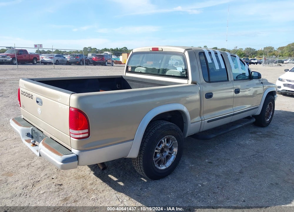 2002 DODGE DAKOTA SLT VIN: 1B7HL48N02S512060