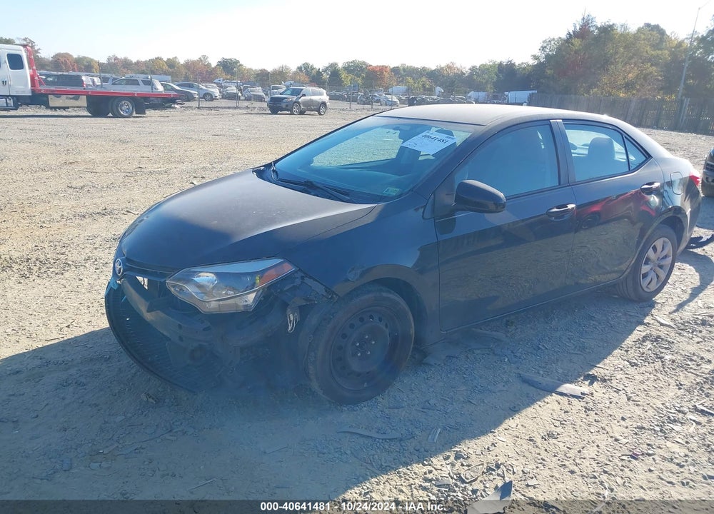 2016 TOYOTA COROLLA LE VIN: 2T1BURHE0GC611714