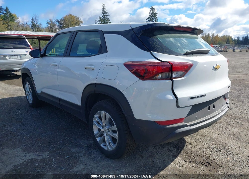 2022 CHEVROLET TRAILBLAZER AWD LS VIN: KL79MNSL9NB016562