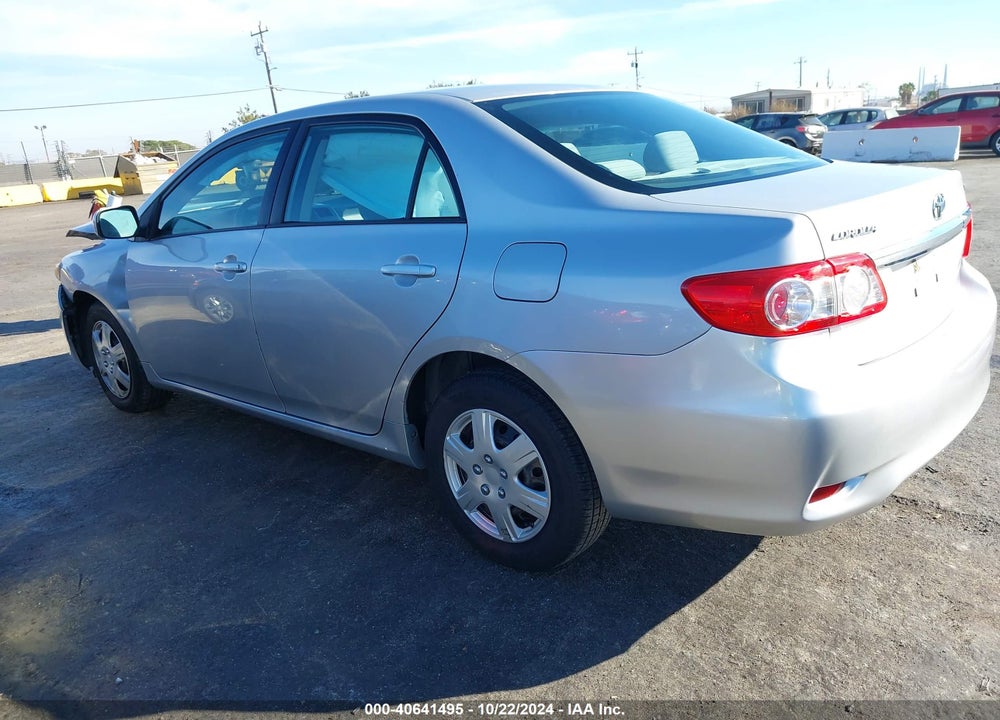 2011 TOYOTA COROLLA LE VIN: 2T1BU4EE3BC547216