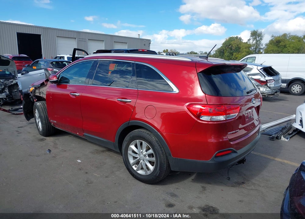 2017 KIA SORENTO 3.3L LX VIN: 5XYPGDA59HG309628