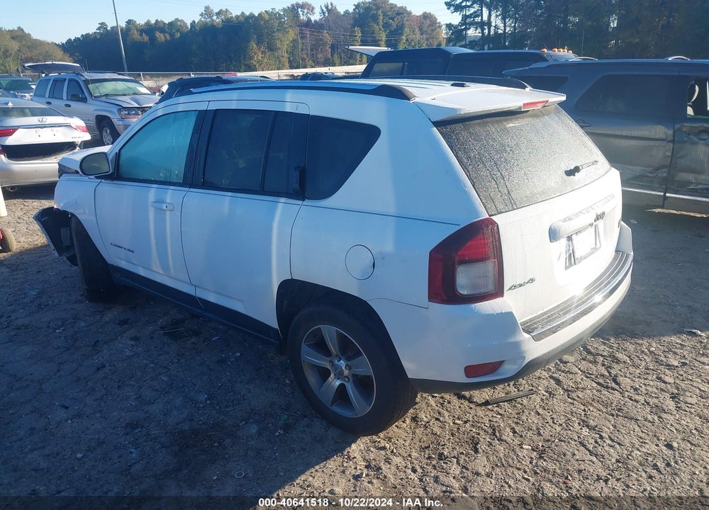 2016 JEEP COMPASS HIGH ALTITUDE EDITION VIN: 1C4NJDEB4GD730341
