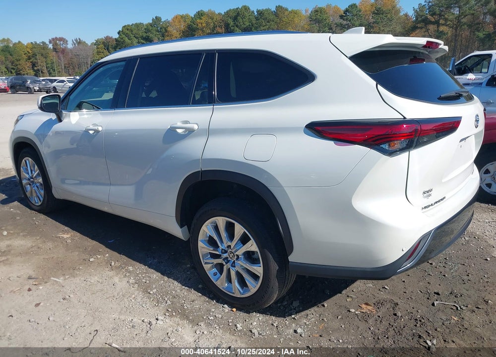 2021 TOYOTA HIGHLANDER LIMITED VIN: 5TDYZRAH2MS529292