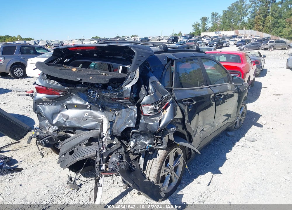 2022 HYUNDAI KONA SEL VIN: KM8K62ABXNU877755