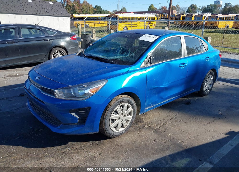 2021 KIA RIO S VIN: 3KPA24AD3ME422154
