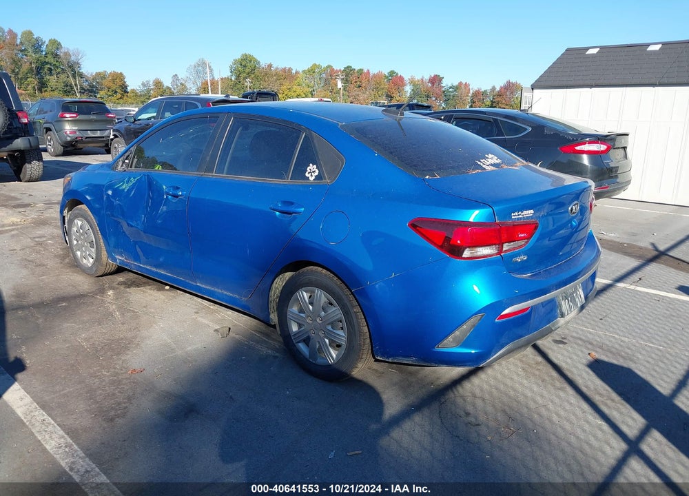 2021 KIA RIO S VIN: 3KPA24AD3ME422154