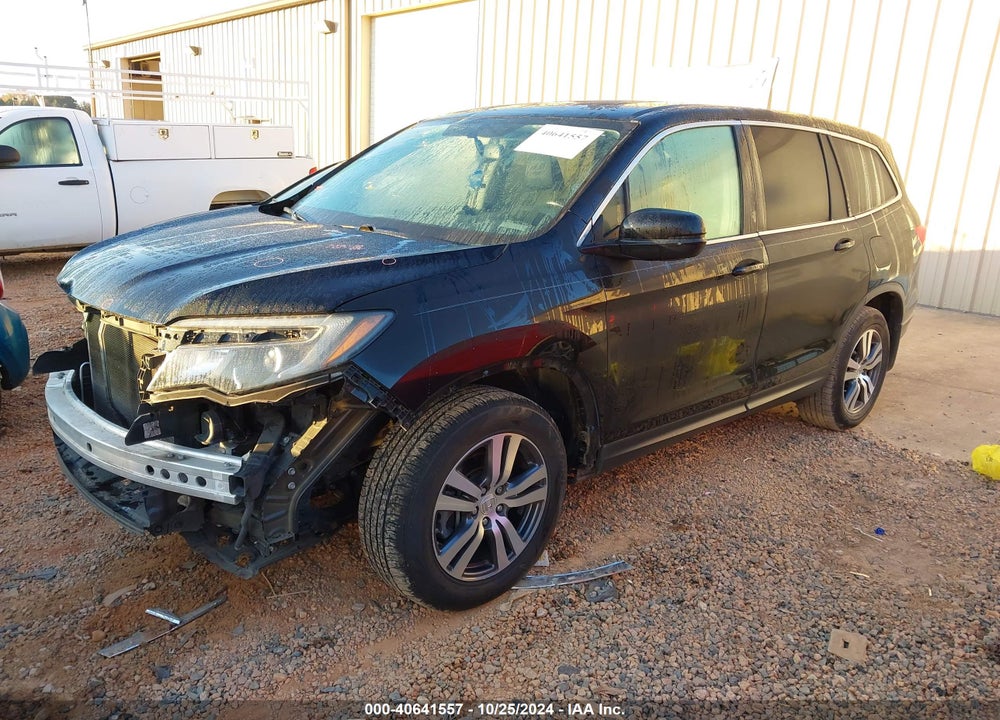 2017 HONDA PILOT EX-L VIN: 5FNYF5H52HB038468