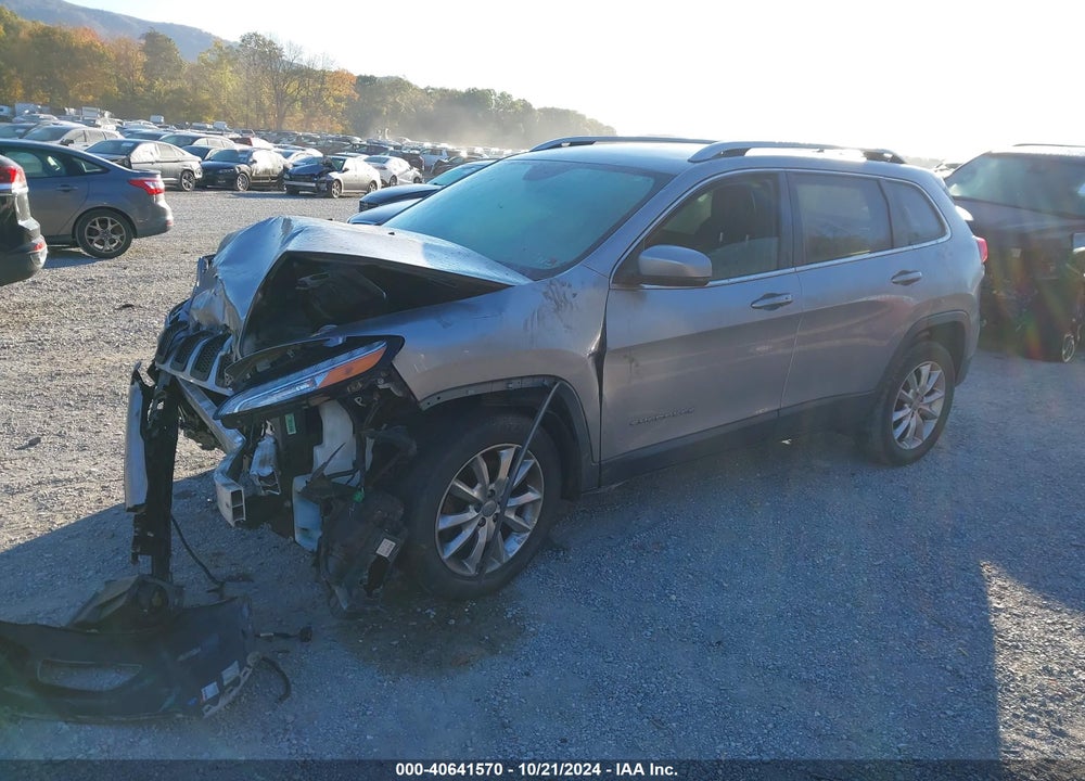 2016 JEEP CHEROKEE LIMITED VIN: 1C4PJMDB6GW348424