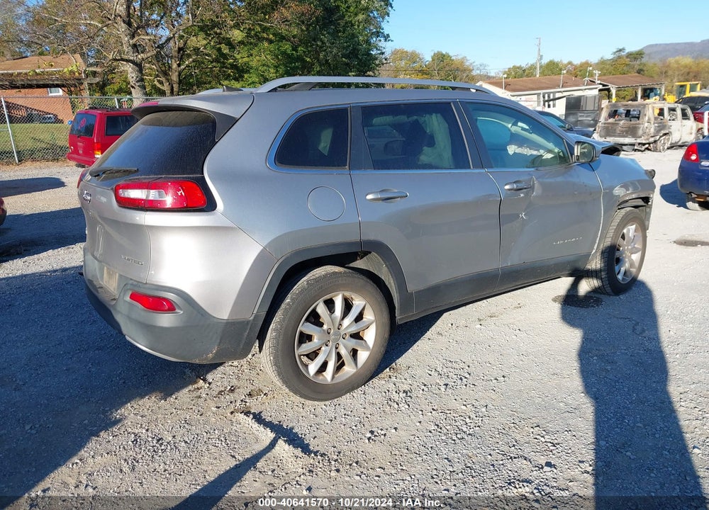 2016 JEEP CHEROKEE LIMITED VIN: 1C4PJMDB6GW348424