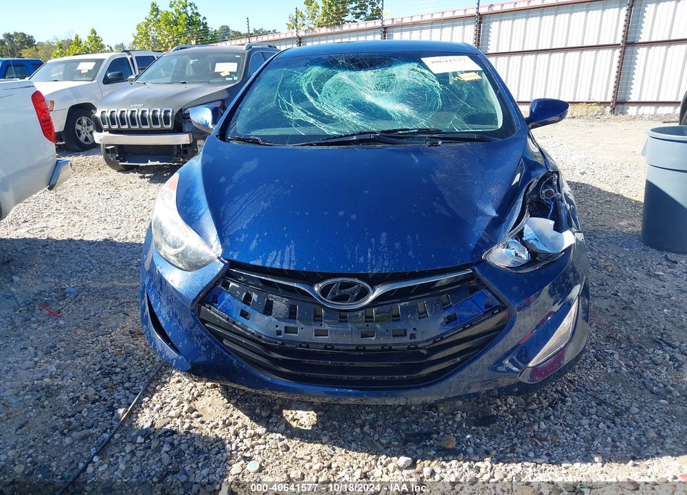 2013 HYUNDAI ELANTRA GS/SE VIN: KMHDH6AEXD4011749