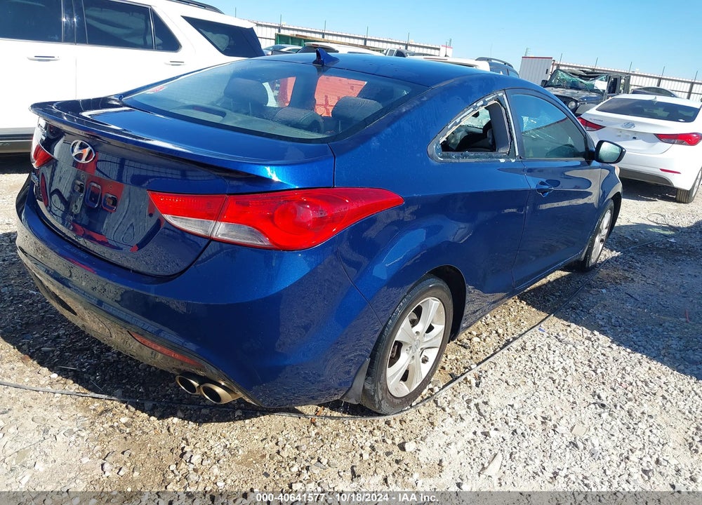 2013 HYUNDAI ELANTRA GS/SE VIN: KMHDH6AEXD4011749