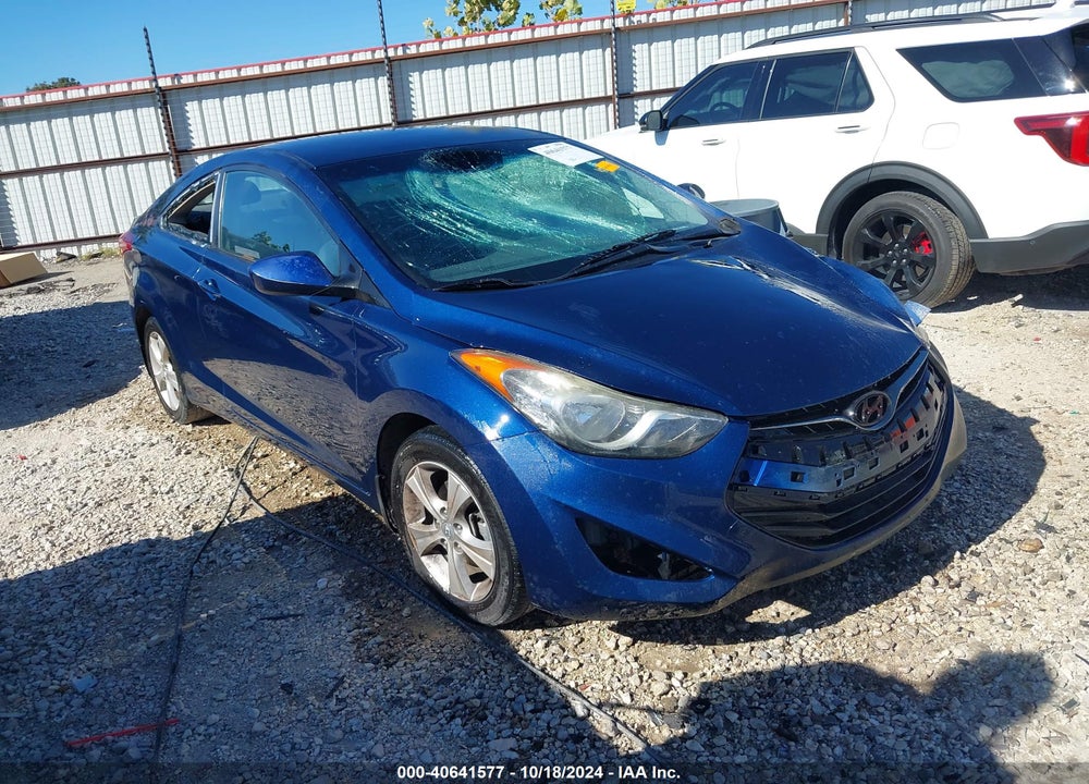 2013 HYUNDAI ELANTRA GS/SE VIN: KMHDH6AEXD4011749
