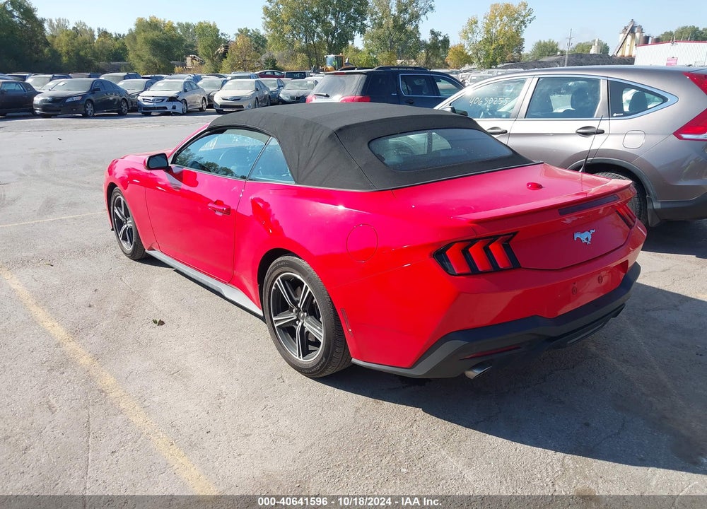 2024 FORD MUSTANG ECOBOOST PREMIUM VIN: 1FAGP8UH6R5121209