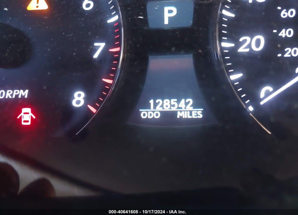 2007 LEXUS LS 460 VIN: JTHBL46F875015859