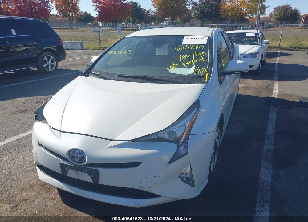 2016 TOYOTA PRIUS THREE TOURING VIN: JTDKARFU1G3020738
