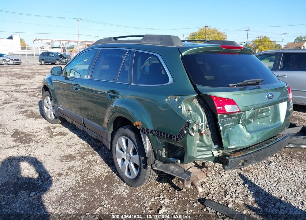 2011 SUBARU OUTBACK 2.5I PREMIUM VIN: 4S4BRBCC2B3384960