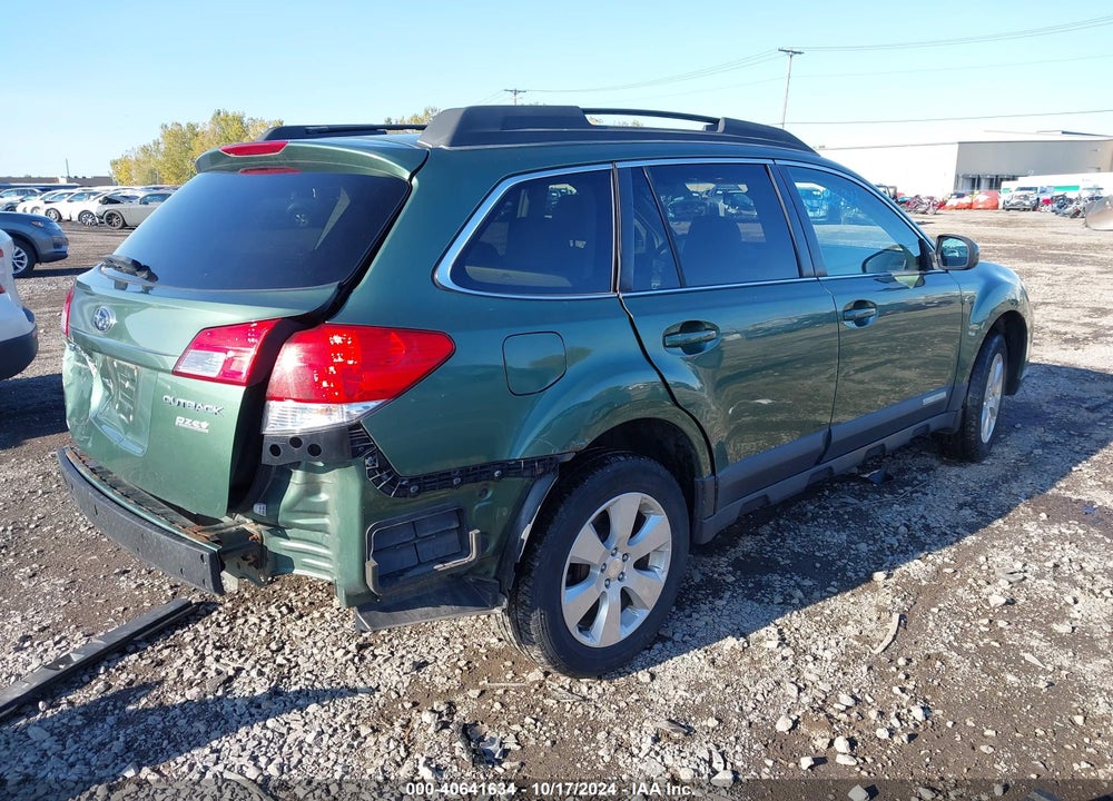 2011 SUBARU OUTBACK 2.5I PREMIUM VIN: 4S4BRBCC2B3384960