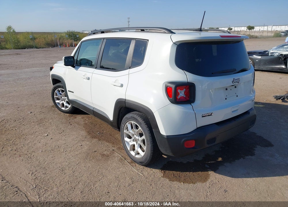2018 JEEP RENEGADE LATITUDE FWD VIN: ZACCJABB8JPH33696