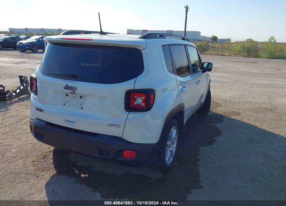 2018 JEEP RENEGADE LATITUDE FWD VIN: ZACCJABB8JPH33696