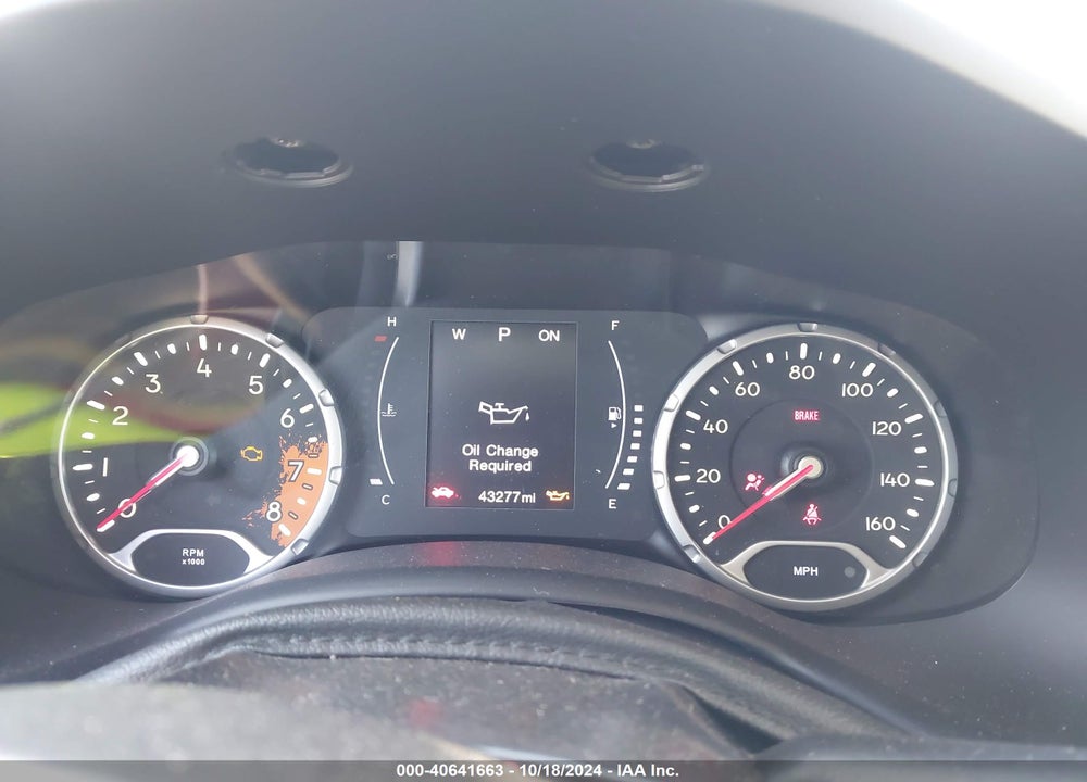2018 JEEP RENEGADE LATITUDE FWD VIN: ZACCJABB8JPH33696