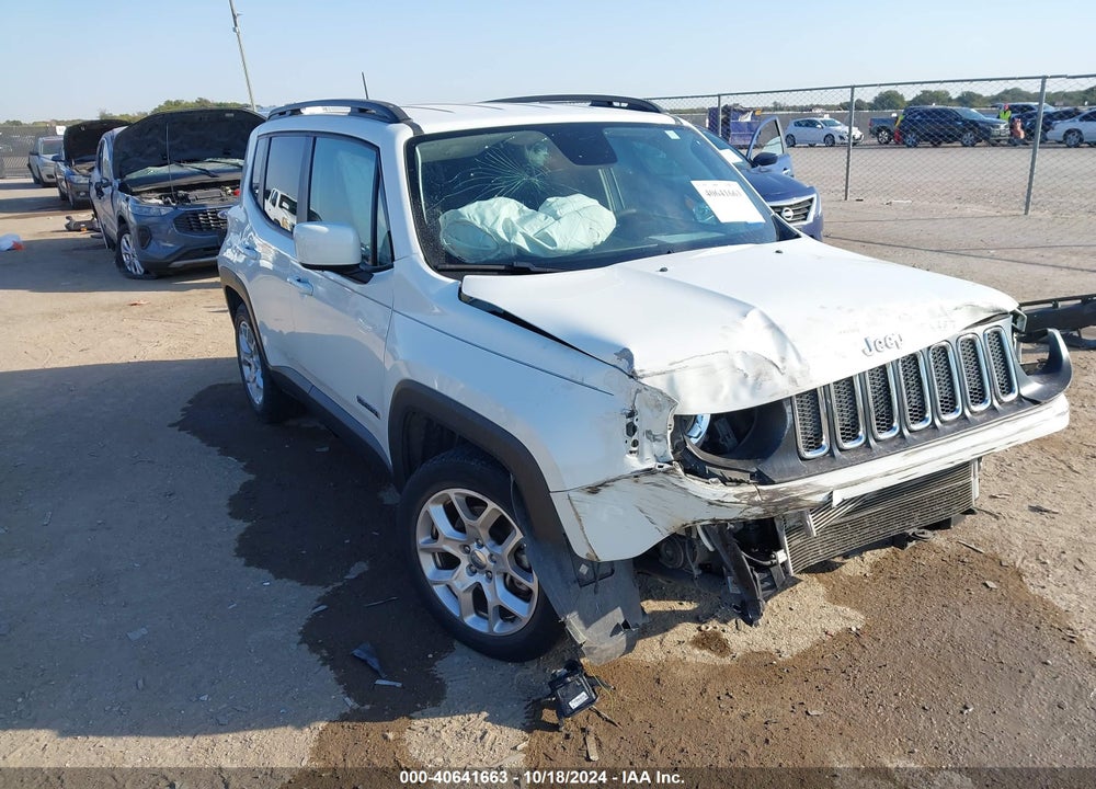 2018 JEEP RENEGADE LATITUDE FWD VIN: ZACCJABB8JPH33696