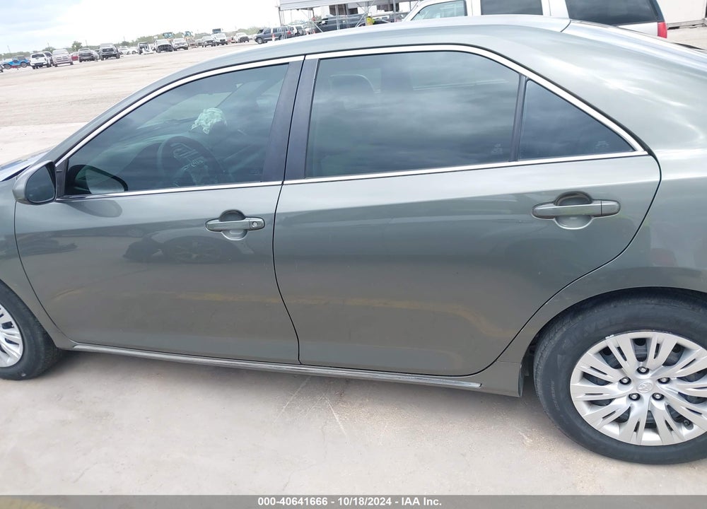 2012 TOYOTA CAMRY LE VIN: 4T4BF1FK0CR160481