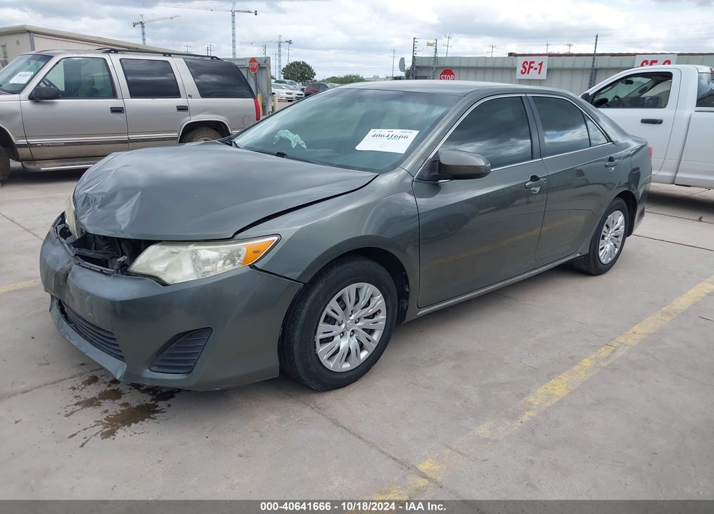 2012 TOYOTA CAMRY LE VIN: 4T4BF1FK0CR160481