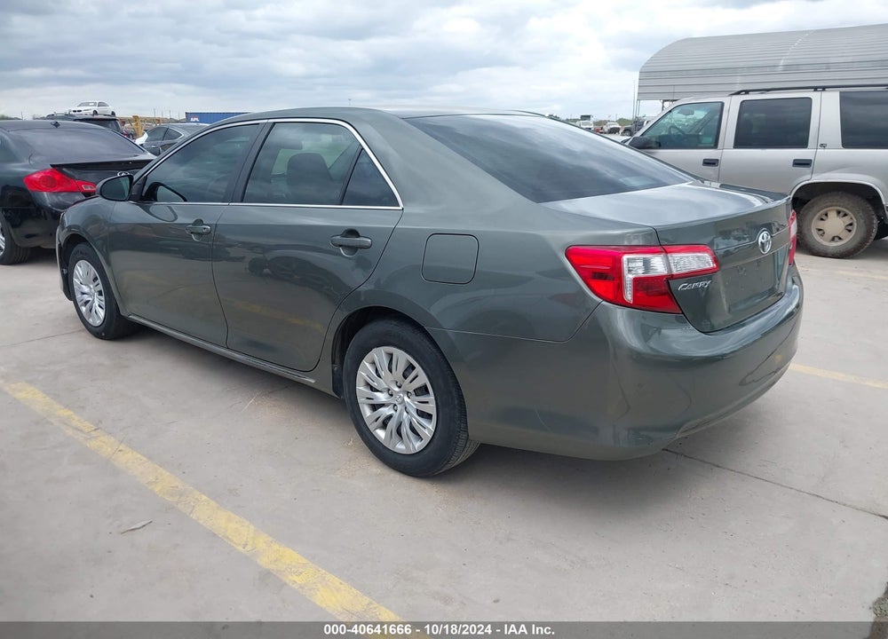 2012 TOYOTA CAMRY LE VIN: 4T4BF1FK0CR160481