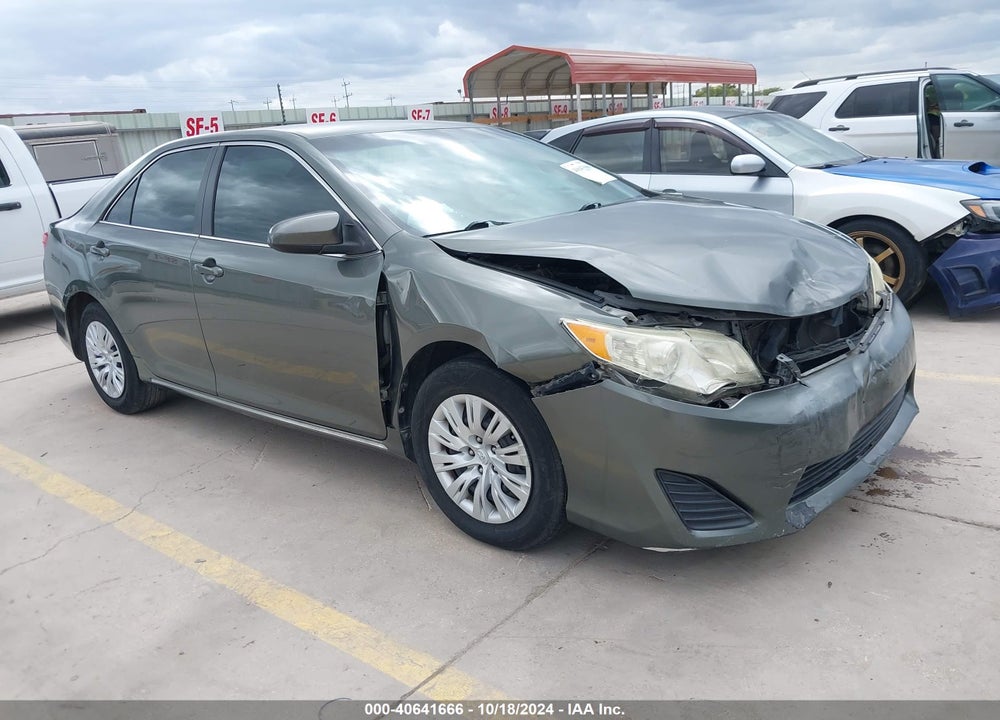 2012 TOYOTA CAMRY LE VIN: 4T4BF1FK0CR160481